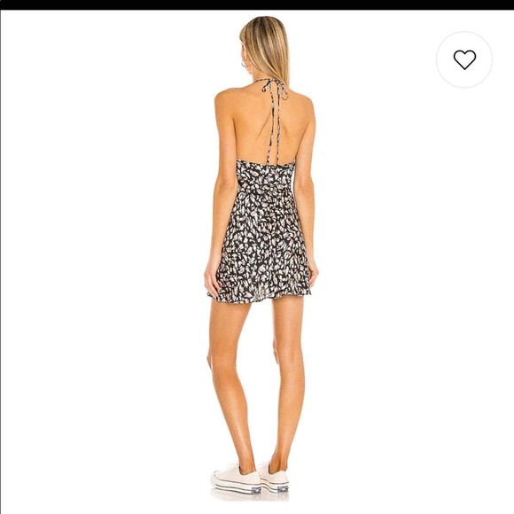 Free People Black and White Chemise - Picture 2 of 11